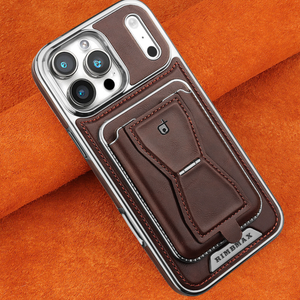 Leather iPhone Case With Magnetic Card Holder | PE260083 PADUCASE