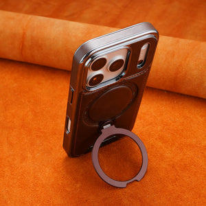Magsafe Phone Case With Stand For iPhone 17 Series Coffee | PE260086 PADUCASE