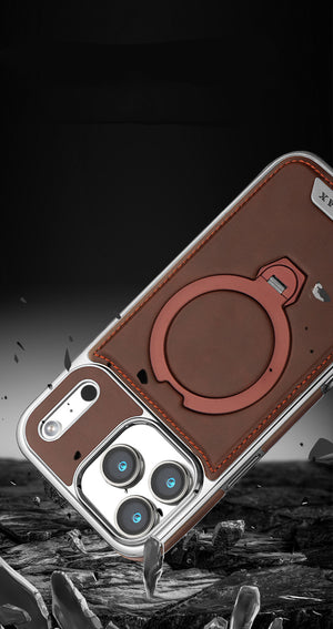 Magsafe Phone Case With Stand For iPhone 17 Series Coffee | PE260086 PADUCASE