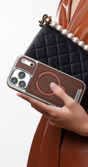 Magsafe Phone Case With Stand For iPhone 17 Series Coffee | PE260086 PADUCASE