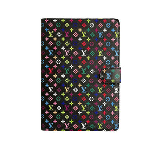 Stylish Leather Monogram iPad Case Small Printing-RCLV117 - Runycase