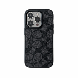 Leather CH Phone Case For iPhone Coffee | PE260098