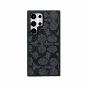 Leather CH Phone Case For Samsung Coffee | PE260099
