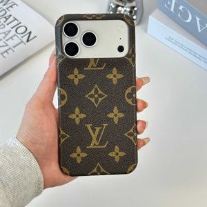 Monogram Premium Magnetic iPhone Case(Compatible With Magsafe)For iPhone 17 Series-RCLV061 - Runycase
