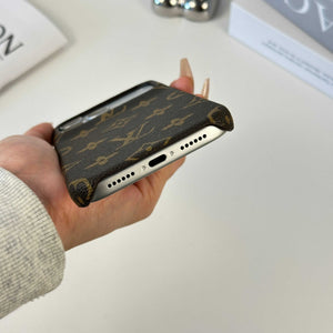 Monogram Premium Magnetic iPhone Case(Compatible With Magsafe)For iPhone 17 Series-RCLV061 - Runycase