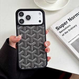 GD iPhone With Leather Case -iPhone 12–17 Compatible (Black) | PE260091 PADUCASE