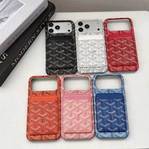Leather GD iPhone Wallet Case - Magsafe Card Holder Design (Black) | PE260090 PADUCASE