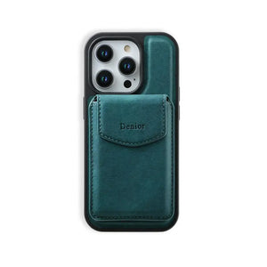Blue PADUCASE MagSafe Wallet iPhone case with full protection, featuring a sleek design and magnetic attachment for iPhone.
