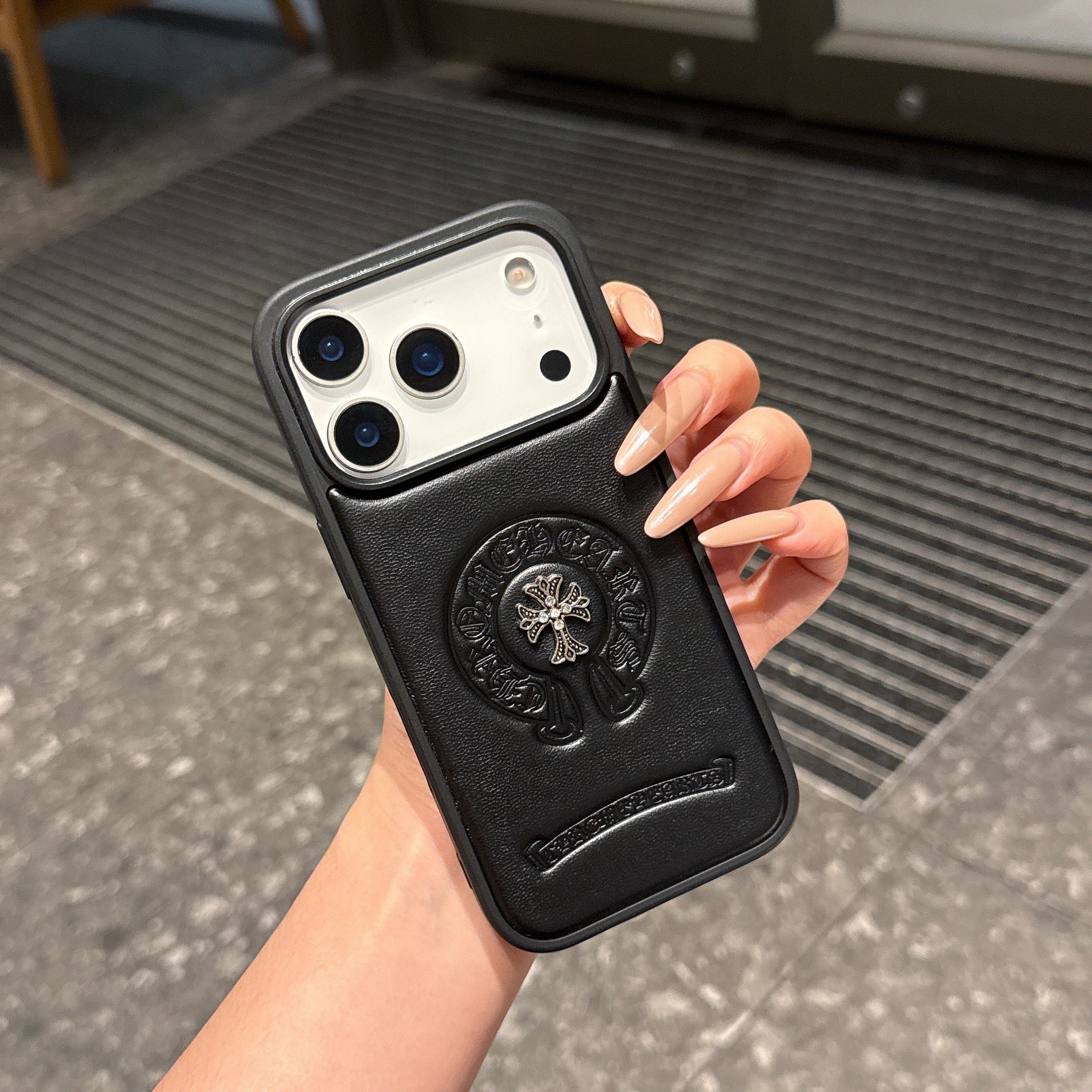 Leather CHS Phone Case For iPhone style01 | PE2600103