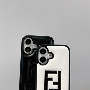 Leather FD Phone Case For iPhone white | PE2600112