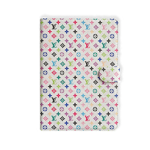 Stylish Leather Monogram iPad Case Small Printing-RCLV117 - Runycase