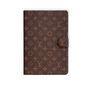Luxury Leather Monogram iPad Case Big Printing-RCLV115 - Runycase