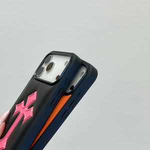 Leather CHS Phone Case For iPhone orange | PE2600114