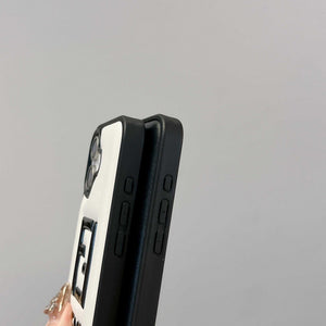 Leather FD Phone Case For iPhone white | PE2600112