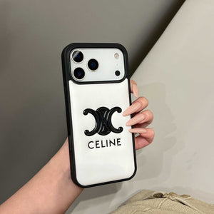 Leather CEL Phone Case For iPhone white | PE2600113