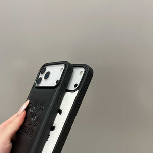 Leather CEL Phone Case For iPhone white | PE2600113