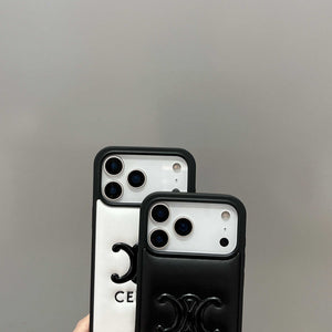 Leather CEL Phone Case For iPhone white | PE2600113