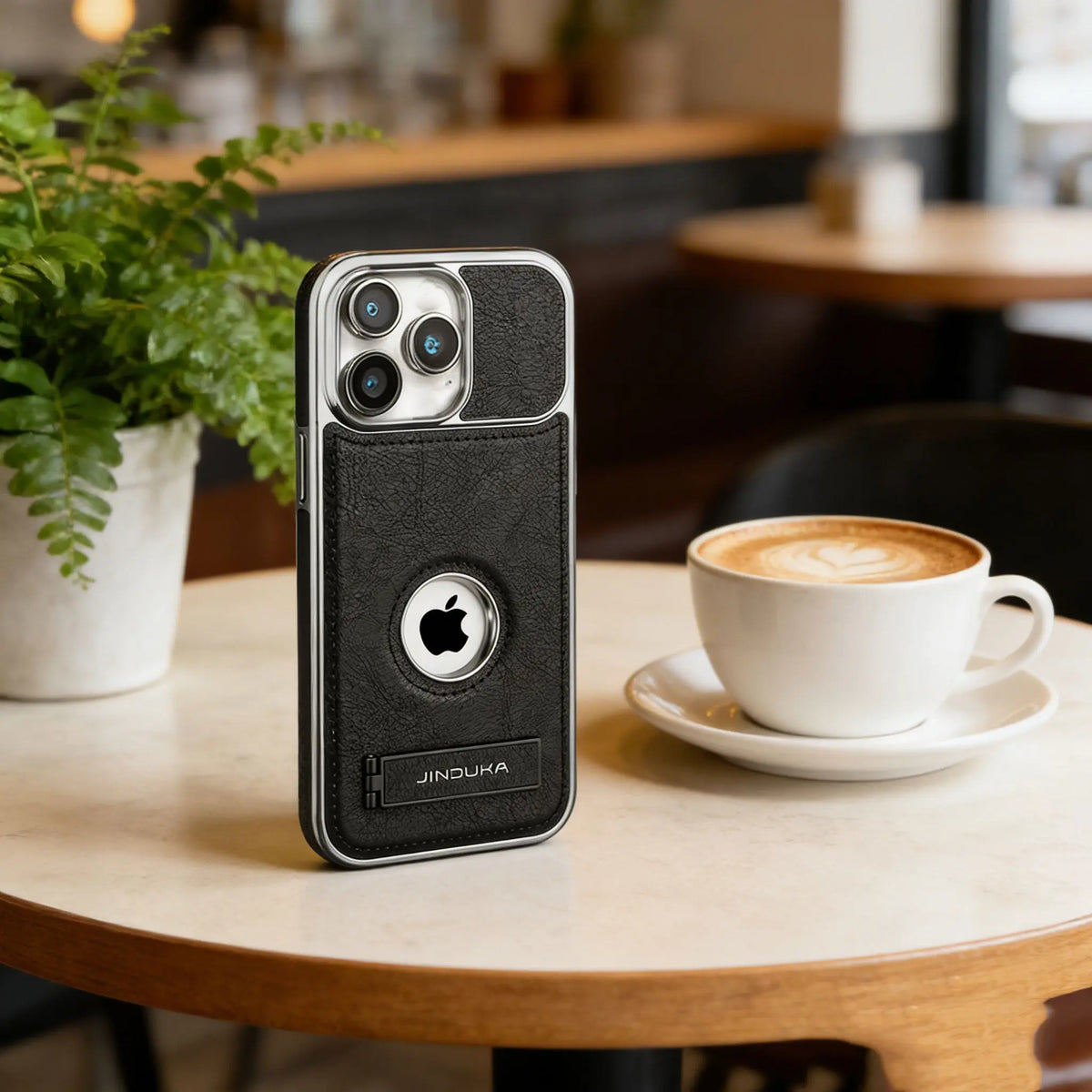 The Ideal Choice for Urban Living: MagSafe-Compatible Leather iPhone Case