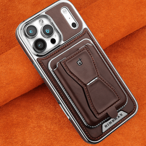 Leather iPhone Case With Magnetic Card Holder  | PE260083 PADUCASE