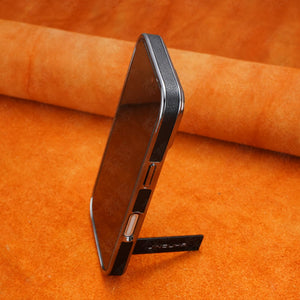 Learther Phone  Case With Stand For iPhone Brown | PE260080 PADUCASE