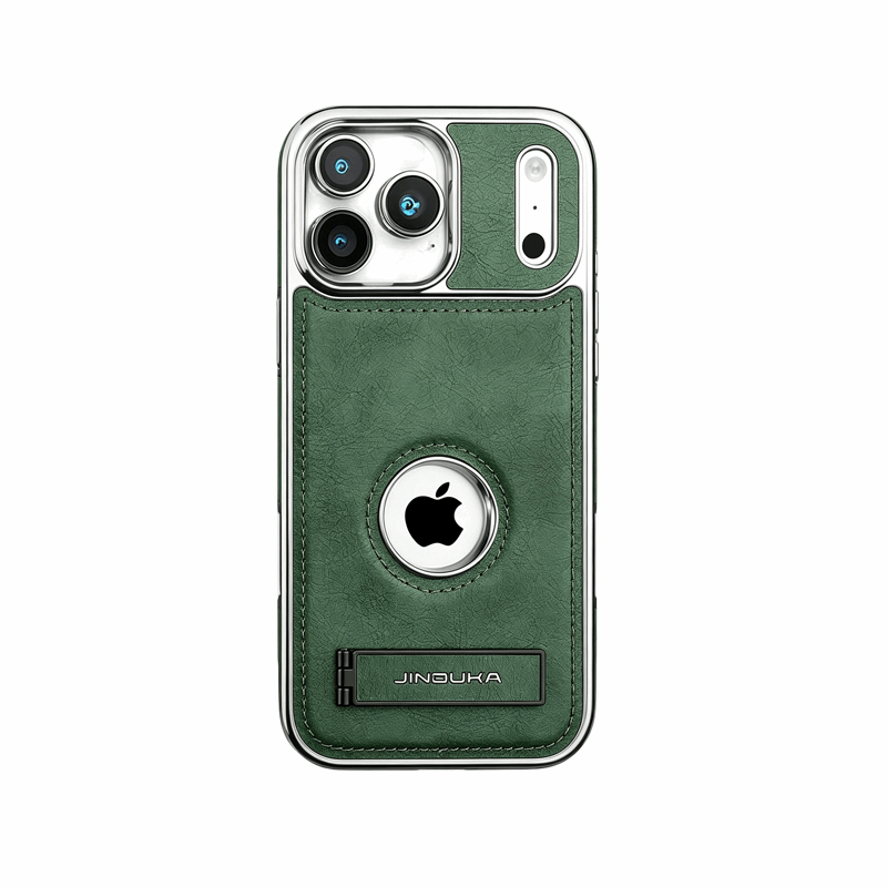 Learther iPhone Case With Stand For iPhone 17 Series Black | PE260081 PADUCASE