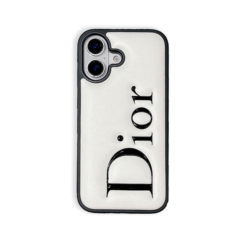 Leather CD Phone Case For iPhone white | PE2600111