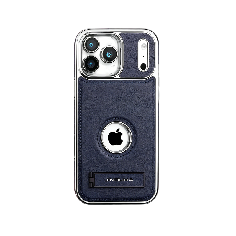 Learther iPhone Case With Stand For iPhone 17 Series Black | PE260081 PADUCASE