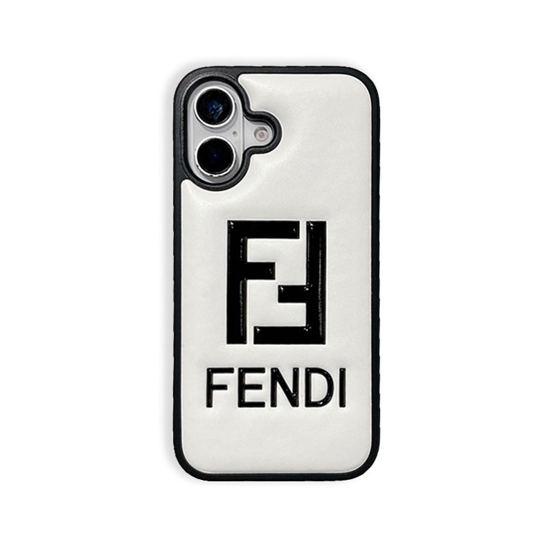 Leather FD Phone Case For iPhone white | PE2600112