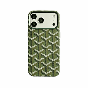 Leather GD iPhone Case   MagSafe Design (Black) | PE260089 PADUCASE