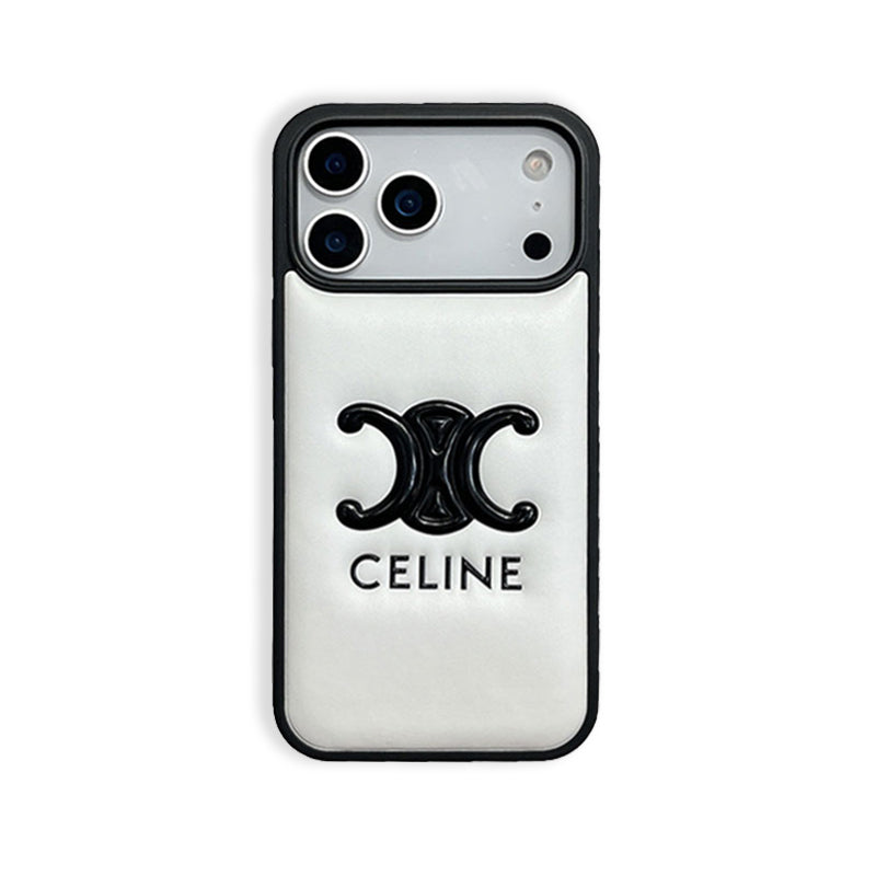 Leather CEL Phone Case For iPhone white | PE2600113