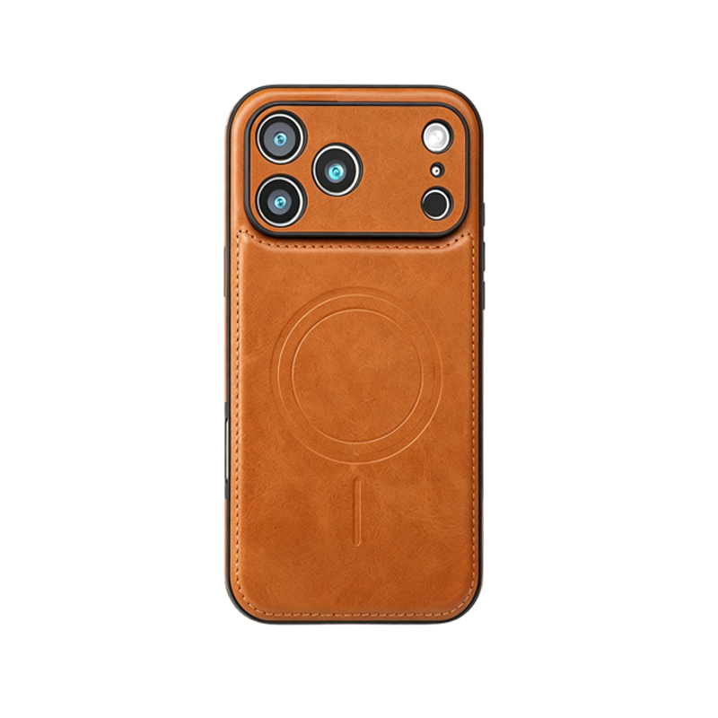 Leather Magsafe iPhone Case For iPhone 17 Series Coffee | PE260082 PADUCASE