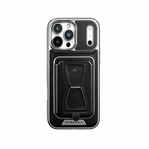 Leather iPhone Case With Magnetic Card Holder  | PE260083 PADUCASE