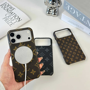 Monogram Premium Magnetic iPhone Case（Compatible With Magsafe）For iPhone 17 Series-RCLV061 - Runycase