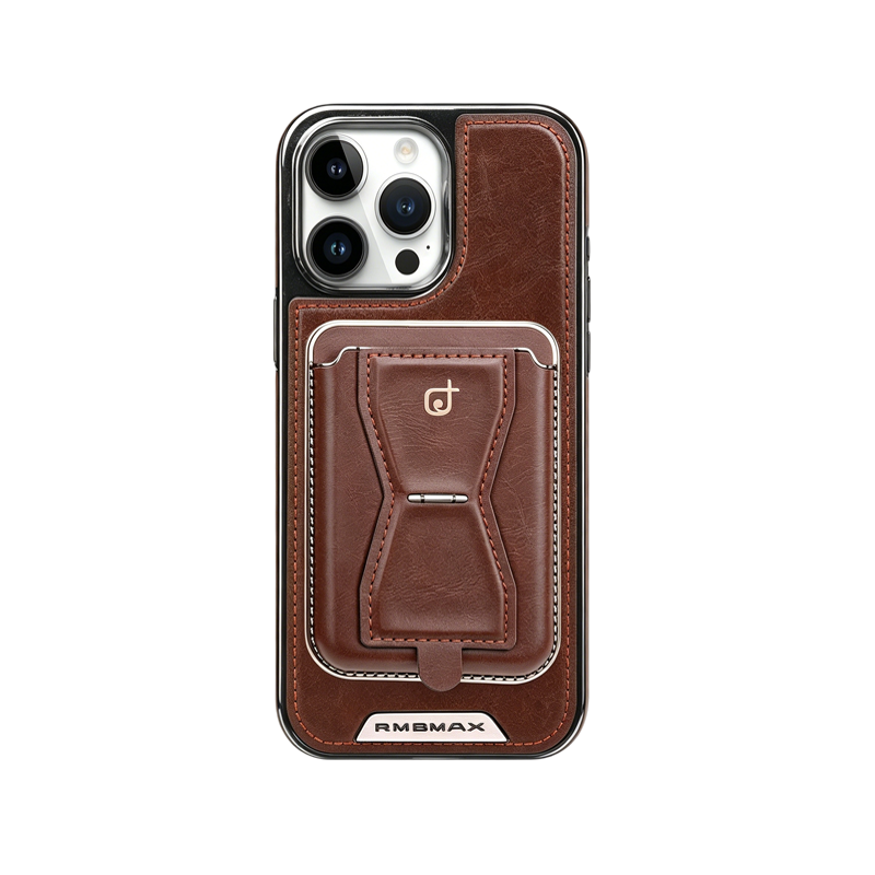 Leather Phone Case With Card Holder For iPhone  | PE260084 PADUCASE