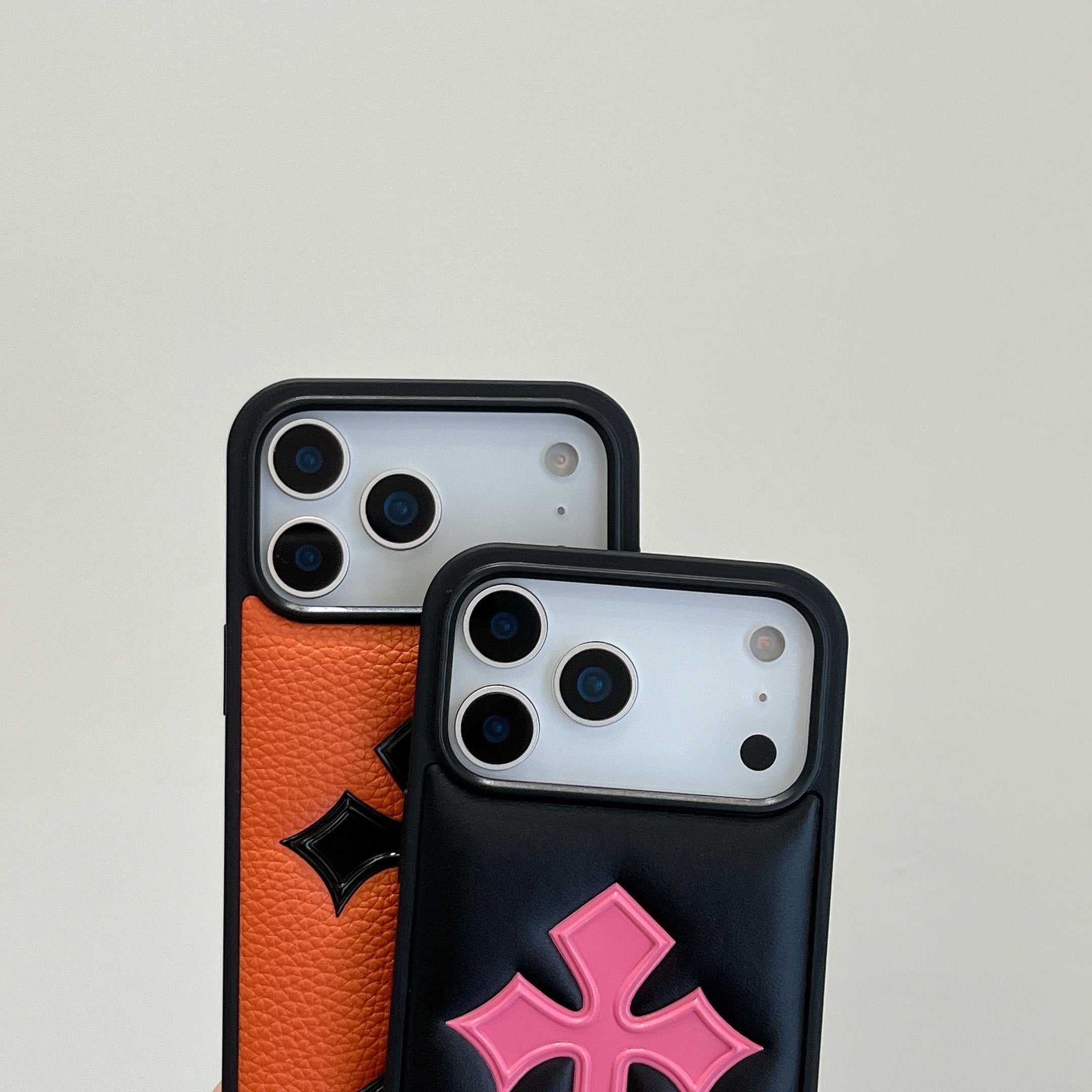 Leather CHS Phone Case For iPhone orange | PE2600114