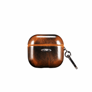 Leather Airpods Cases Red | PE260086 PADUCASE