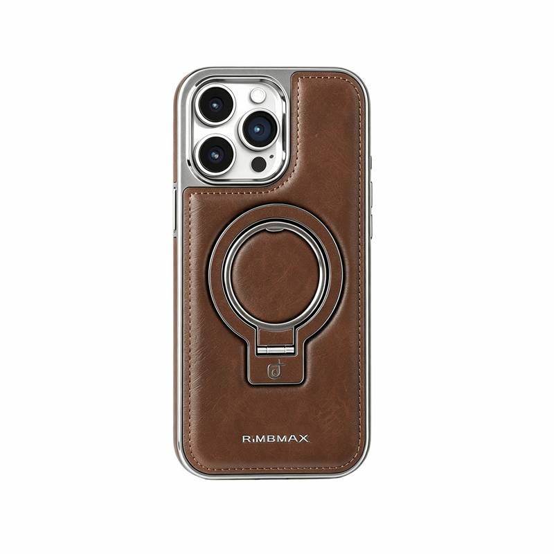 Magsafe Phone Case With Stand For iPhone Brown | PE260078 PADUCASE