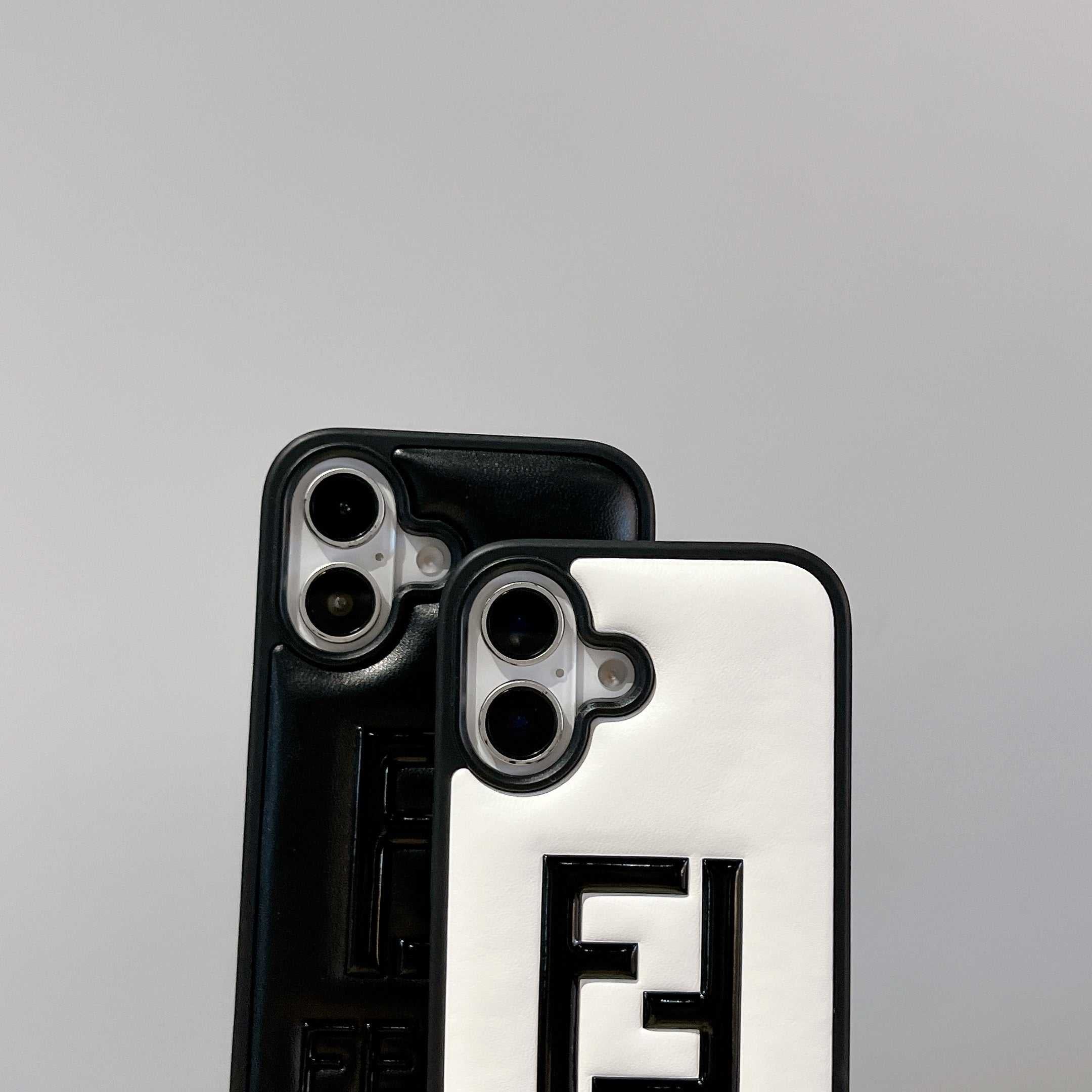 Leather FD Phone Case For iPhone white | PE2600112