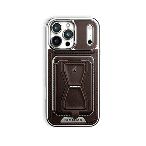 Leather iPhone Case With Magnetic Card Holder  | PE260083 PADUCASE