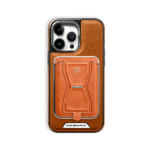 Leather Phone Case With Card Holder For iPhone  | PE260084 PADUCASE
