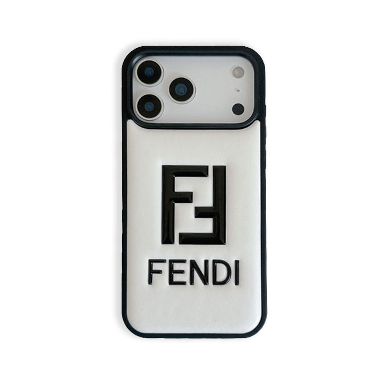 Leather FD Phone Case For iPhone white | PE2600109