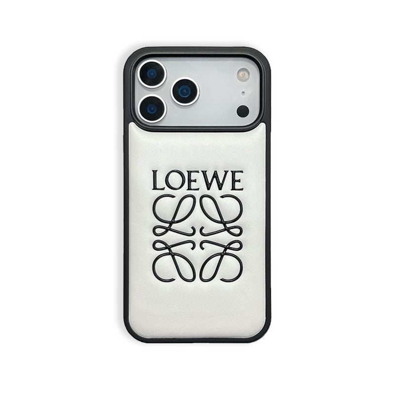 Leather LE Phone Case For iPhone white | PE2600110