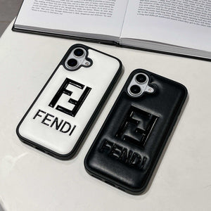 Leather FD Phone Case For iPhone white | PE2600112