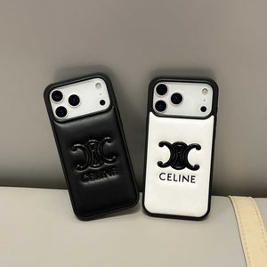 Leather CEL Phone Case For iPhone white | PE2600113