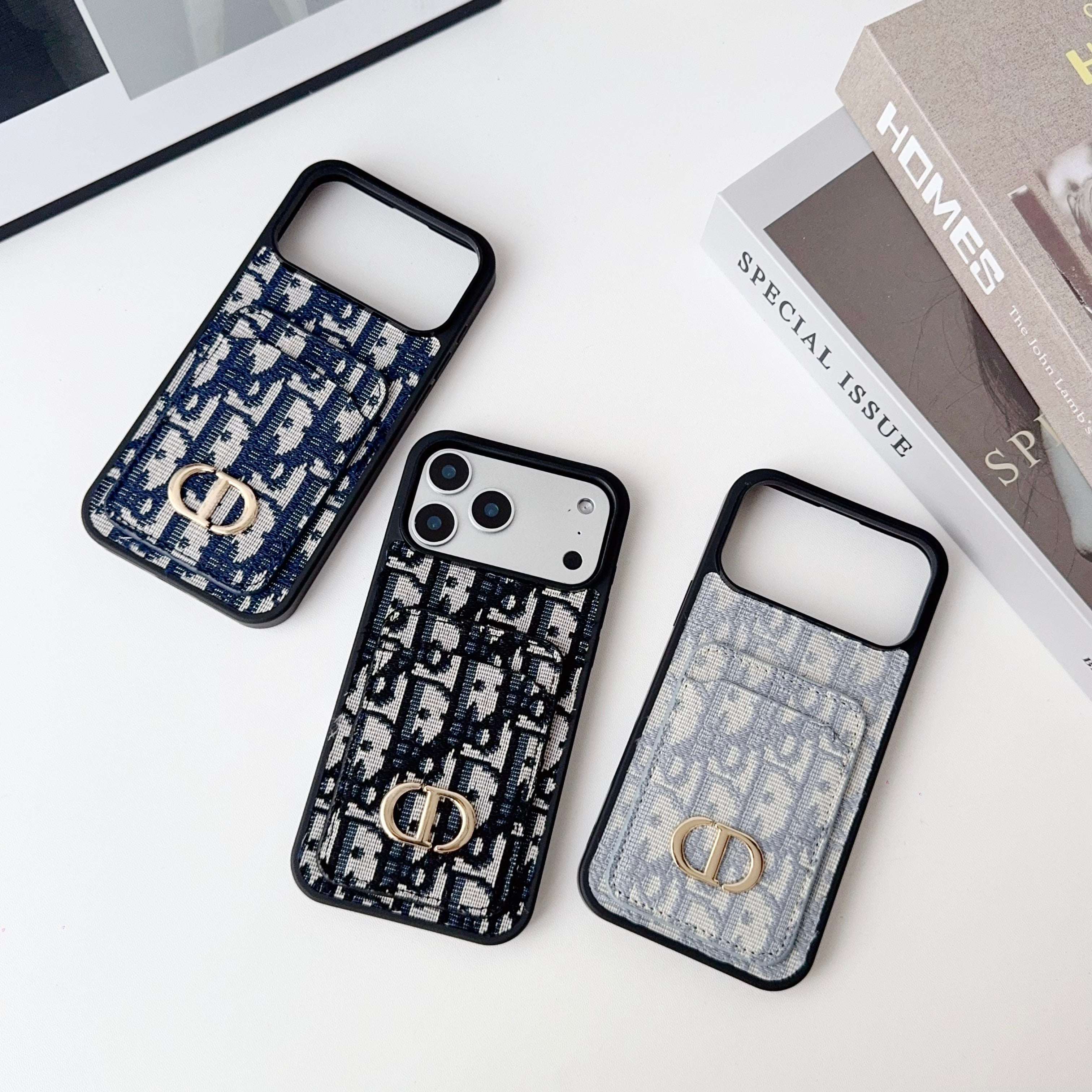 CD iPhone Case With Card Holder -RCCD154