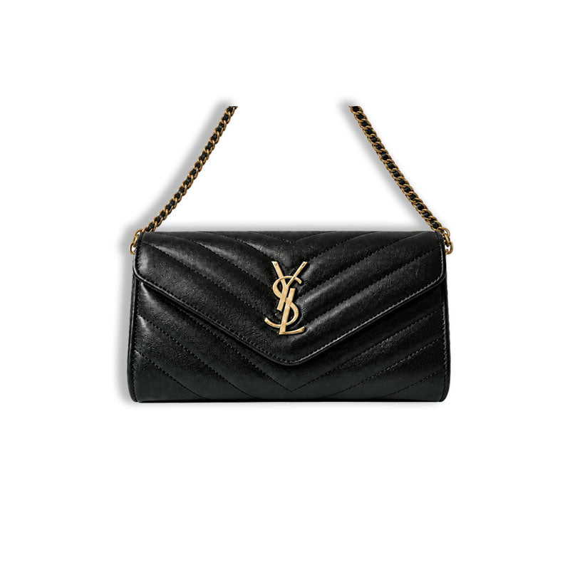Leather YL Crossbody Phone Purse -PE2600155
